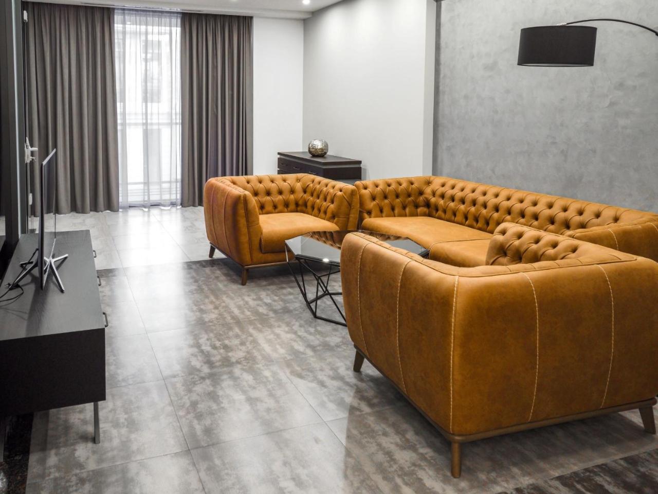 Aghababyan'S Hotel Erévan Extérieur photo A 3D rendering of a living room